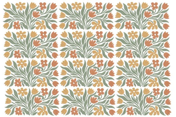 Abstract Organic Floral Embroidery Review