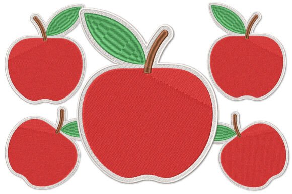 Apple Bunch Patches Embroidery Design Review