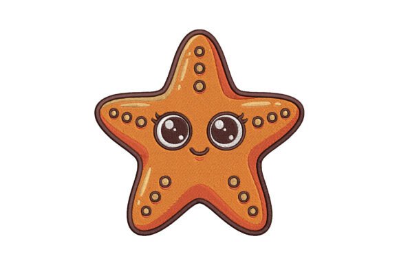Cute Star Fish Embroidery Design Review