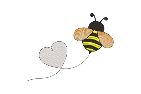 Flying Bee Heart Embroidery: A Seller's Review
