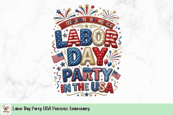 Labor Day Party USA Patriotic Embroidery Review