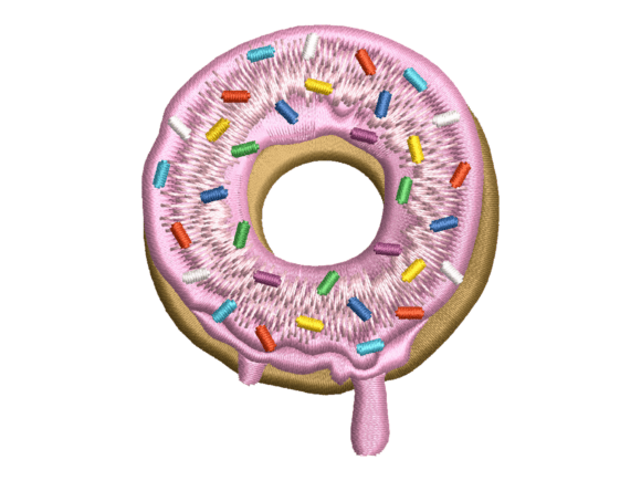 Pink Donut Dessert Embroidery Review