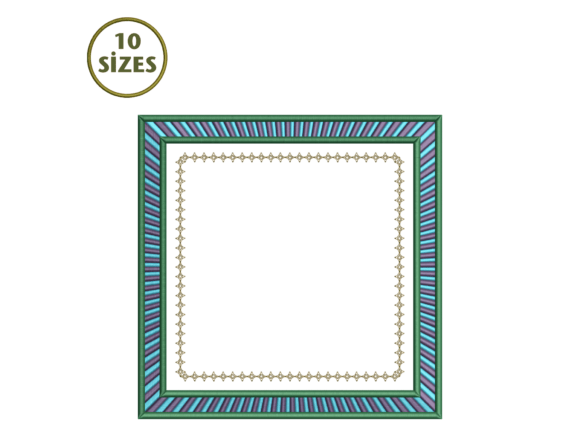 Striped Square Placemat Embroidery Review